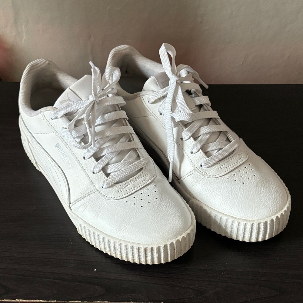 Women's Puma White Sneakers